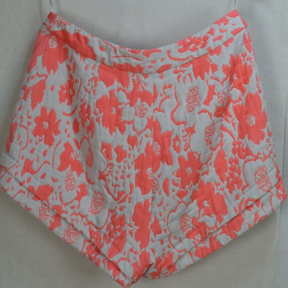 Y2K Crop Top & Short set Burnout Dopamine size small Finders keepers - Picture 4 of 6